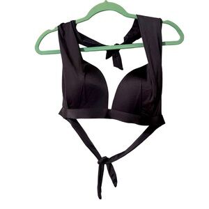 Women’s Old Navy V-Neck Longline Bikini Swim Top Size L